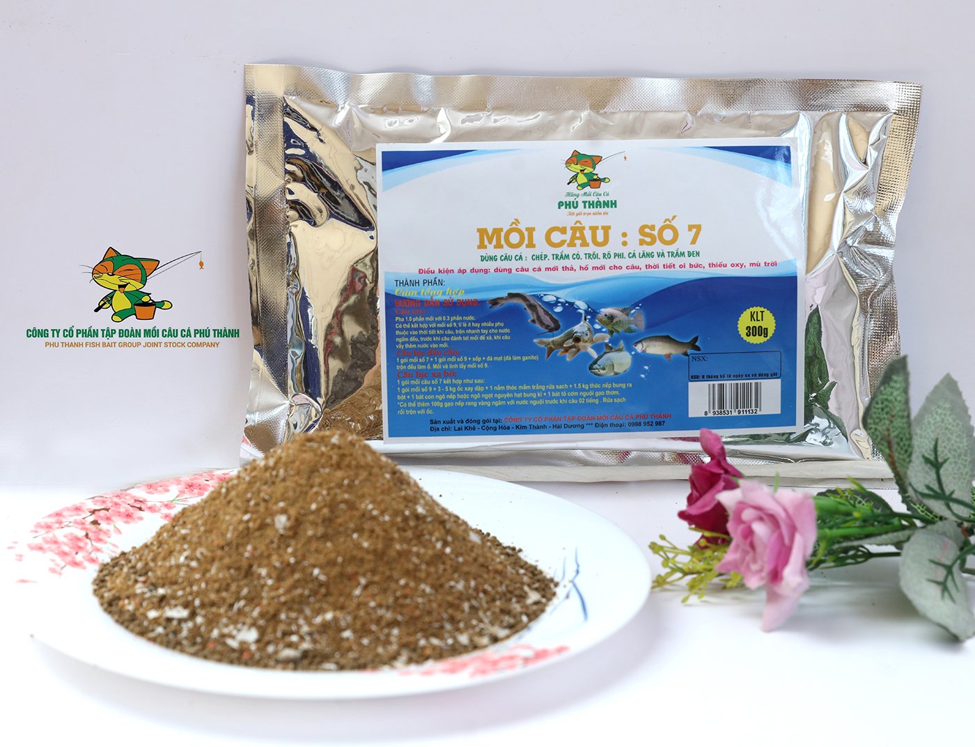 Mồi câu cá số 7, mồi câu Phú Thành