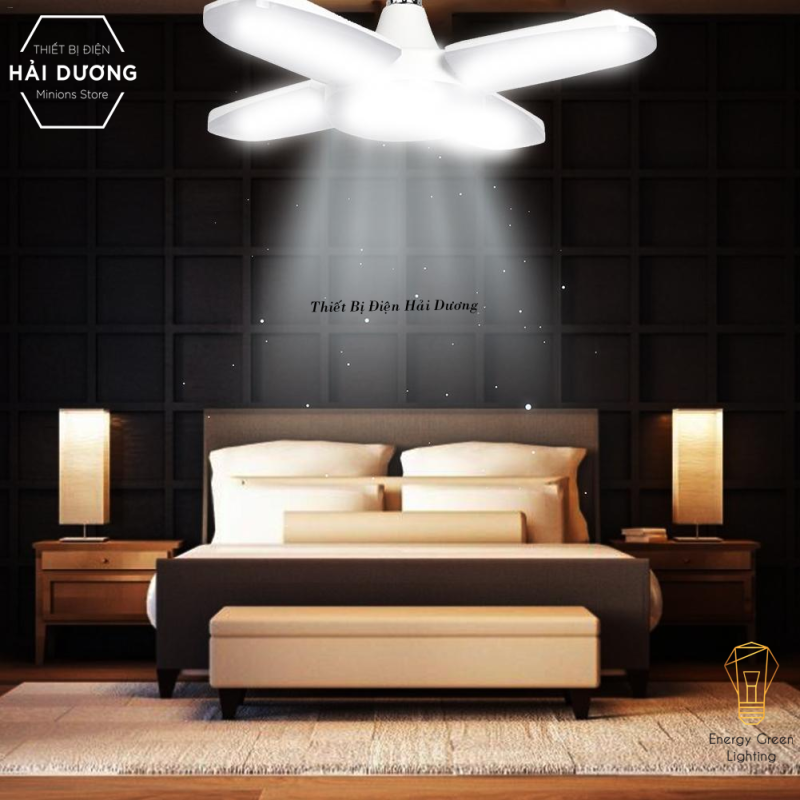 BÓNG ĐÈN LED 4 CÁNH QUẠT ĐÁY PHÁT SÁNG BX-60 SIÊU SÁNG - SIÊU TIẾT KIỆM ĐIỆN 60W (Trắng/Vàng) Tiết kiệm 50%- 70% điện năng tiêu thụ. - Sản phẩm chất lượng, hiệu quả kinh tế cao - Bảo hành 1 năm