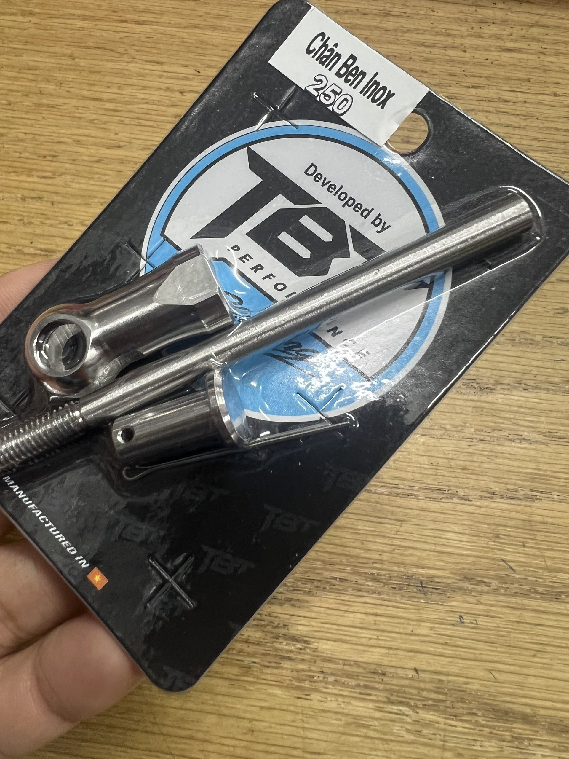 Chân Pen đạp Inox 304 TBT