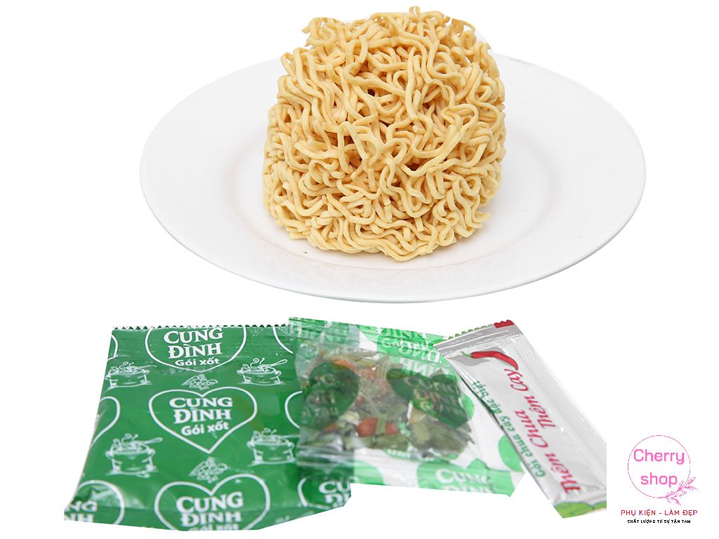 [HCM][Giao Tại TPHCM] Combo 4 Ly Mì Cung Đình Tôm Chua Cay 65g