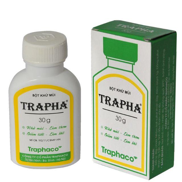 Combo 5 lọ bột khử mùi Trapha