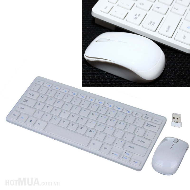Combo Phím Chuột Không Dây Mini