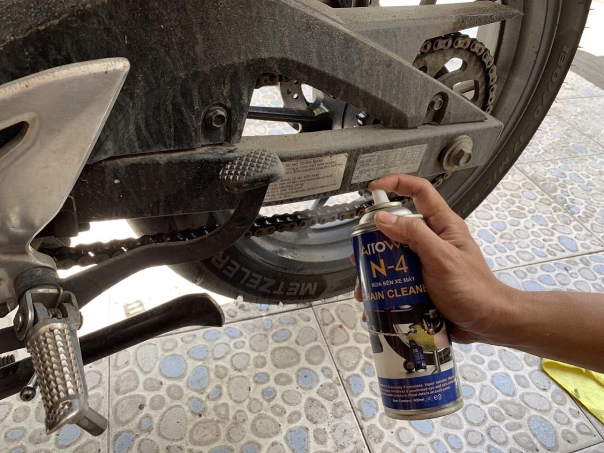 Rửa sên Arrow Chain Cleaner 400ml vệ sinh sên