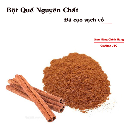 Bột Quế Nguyên Chất -  Bột quế đã cạo sạch vỏ