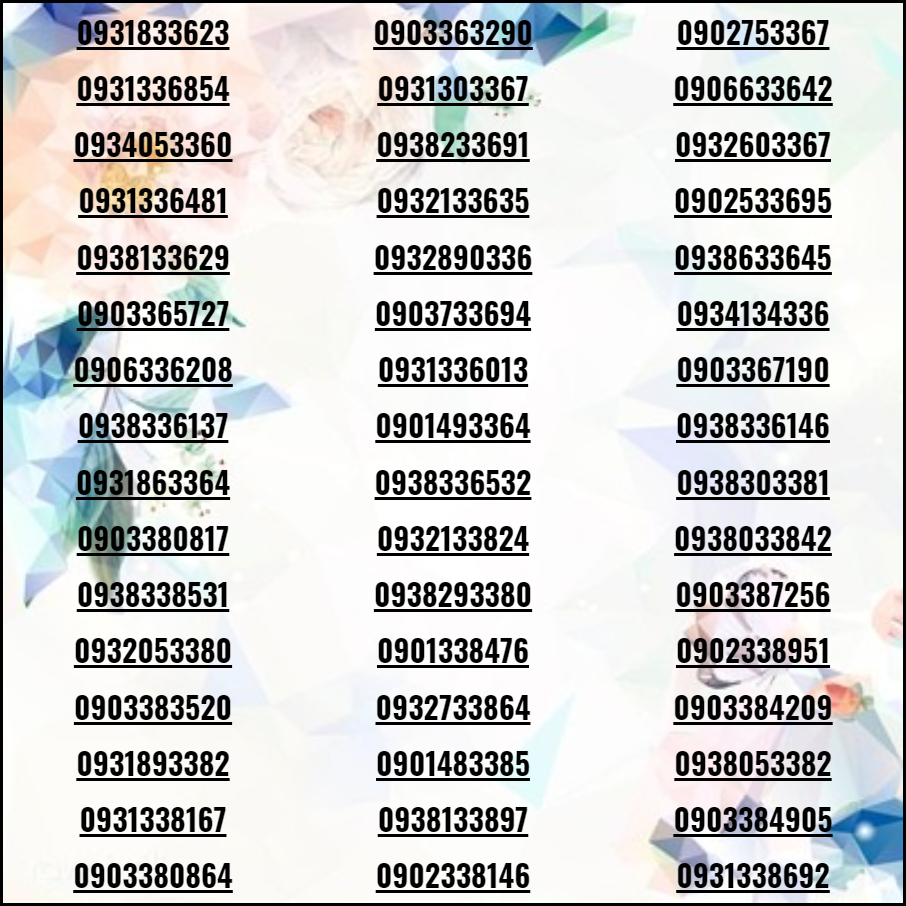 [HCM]List số đẹp xả kho VIP