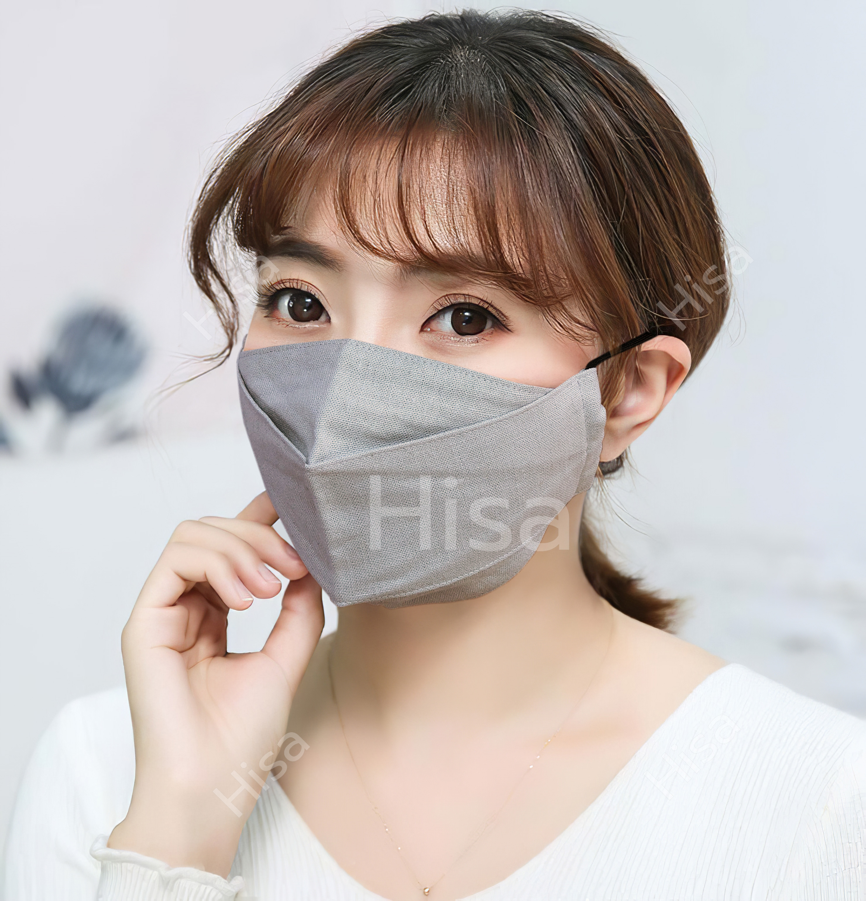 Khẩu trang vải Linen