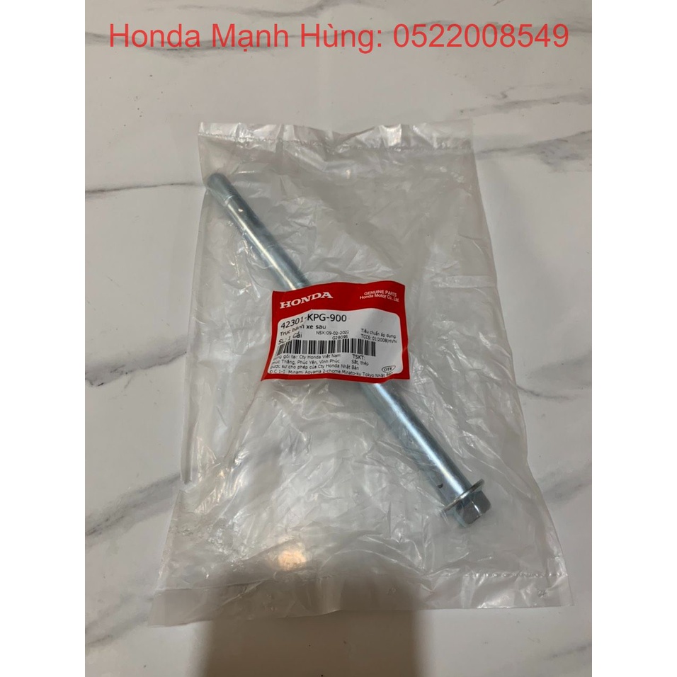 Trục bánh xe sau Wave RS 100, Future neo, Future 125  (42301KPG900)