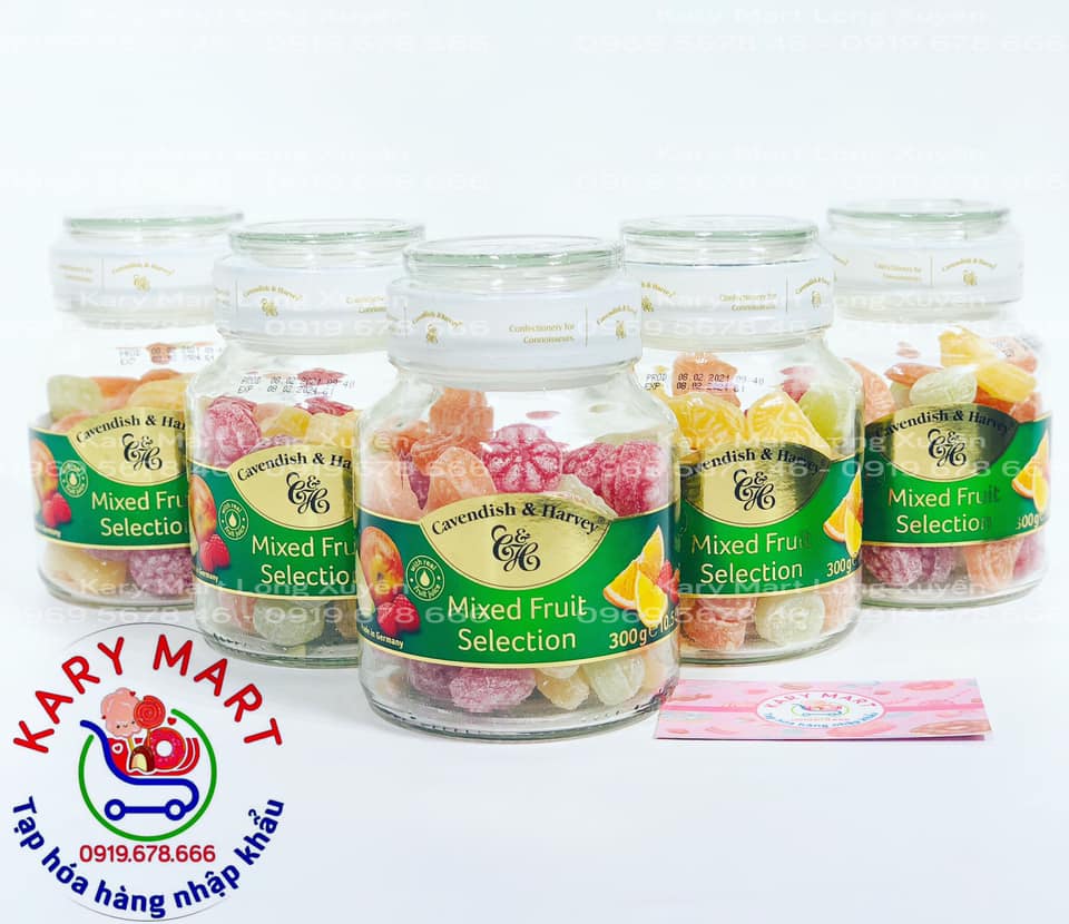 Kẹo Trái Cây Cavendish & Harvey Fruit Candies