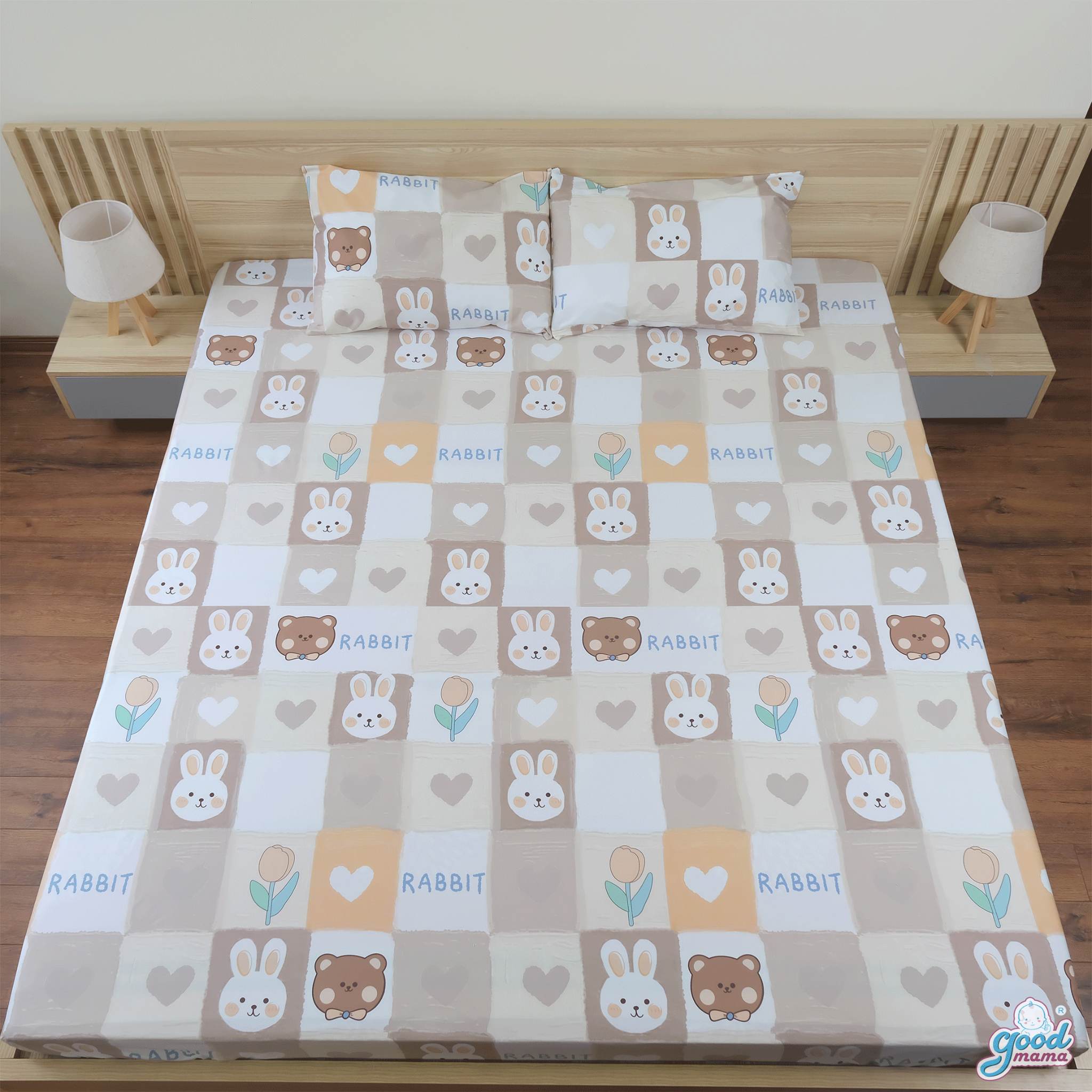 GA CHỐNG THẤM GOODMAMA KT 1m6-2m-10cm( ko vỏ gối)