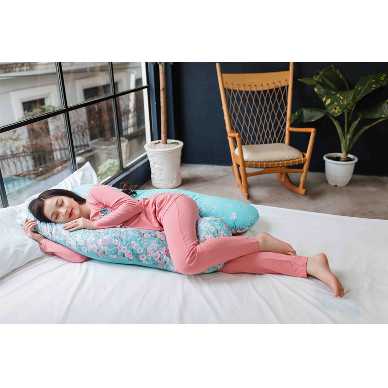 Gối ôm chữ u cho bà bầu