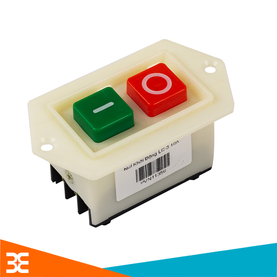Nút Nhấn Khởi Động 3 pha LC-3 10A, công tắc 3 pha, công tắc khởi động điện