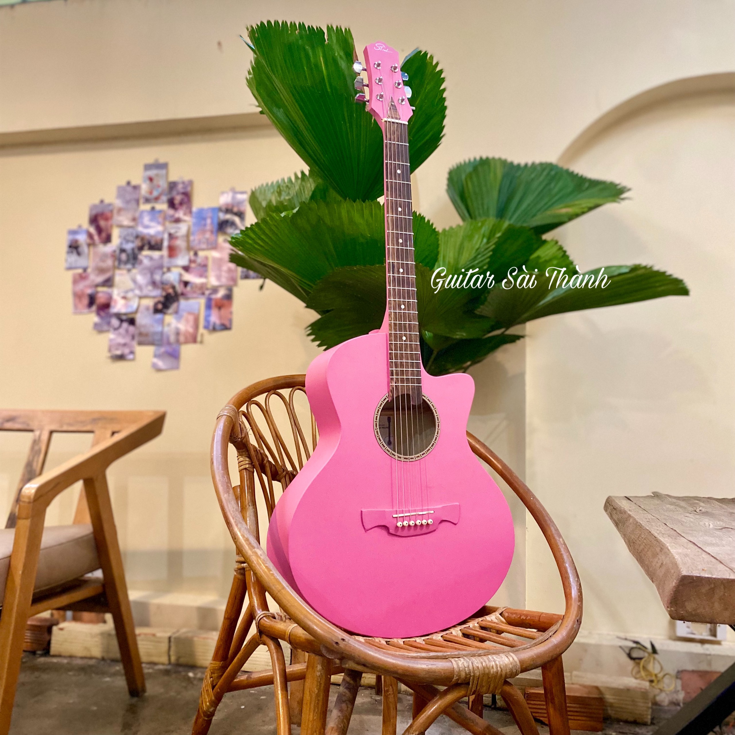 Đàn Guitar Acoustic ST-X1 Bảng Full Màu