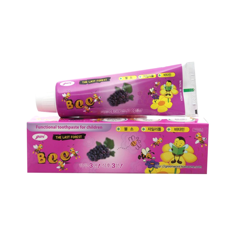 Kem Đánh Răng Trẻ Em Bee Hàn Quốc 90gr đủ mùi