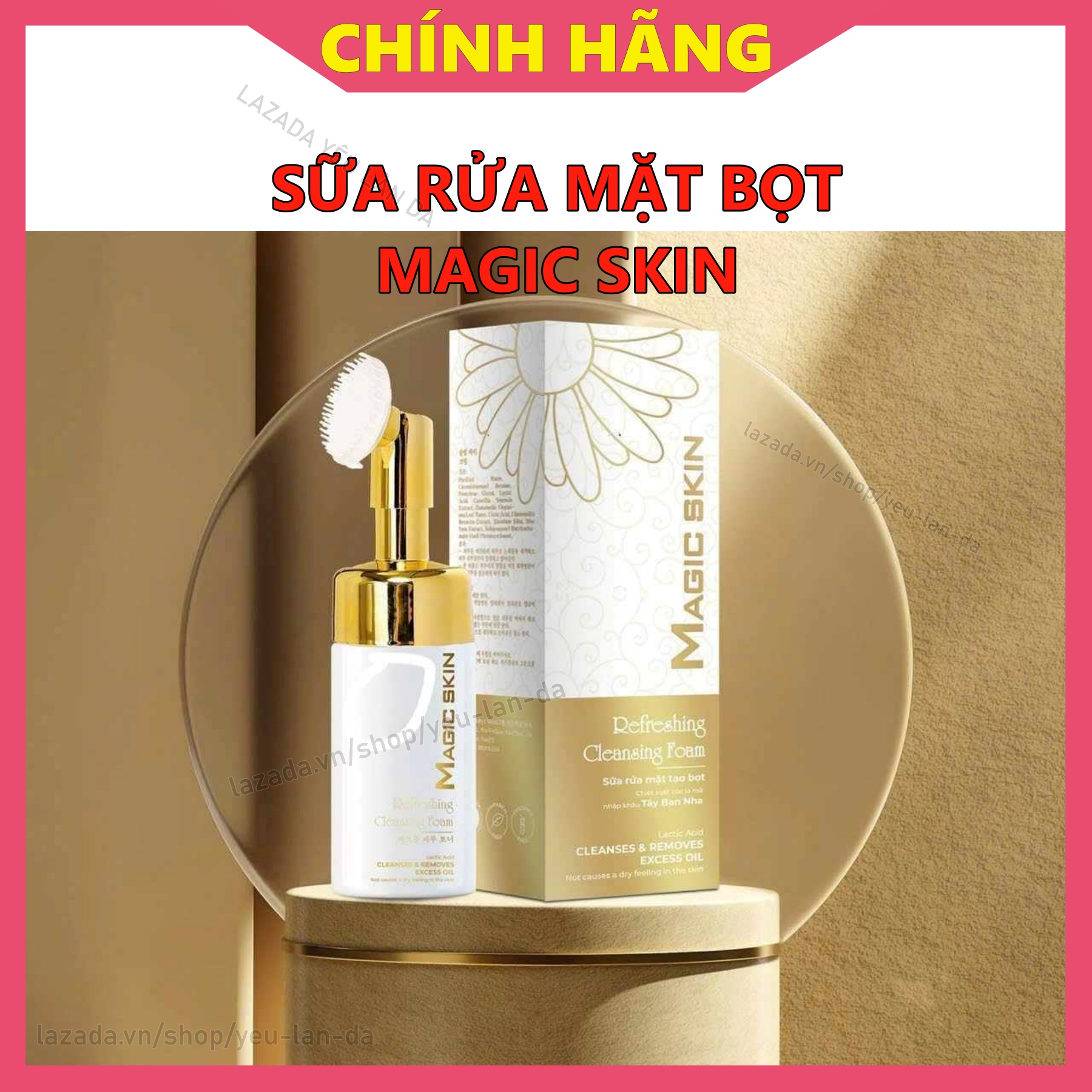 [CHÍNH HÃNG] SỮA RỬA MẶT TẠO BỌT Magic Skin Refreshing Cleansing Foam