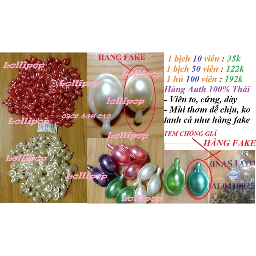 COMBO 50 VIÊN SERUM DƯỠNG TÓC