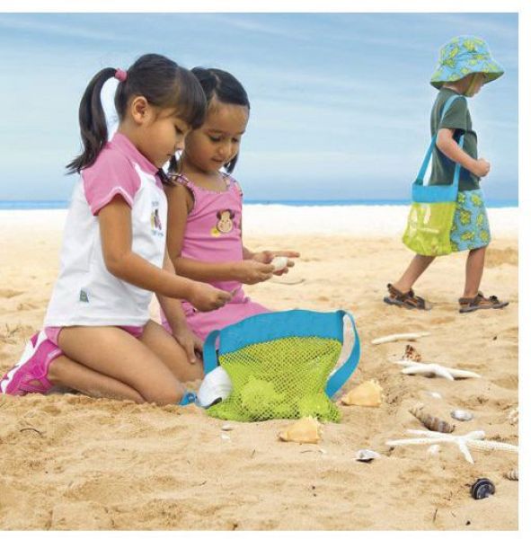 Bestmart - Túi đựng đồ chơi bãi biển của Bé Baby Love Sea (size lớn 40x40cm)