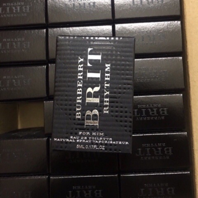 Nước hoa nam Burberry Brit Rhythm For Him EDT 5ml