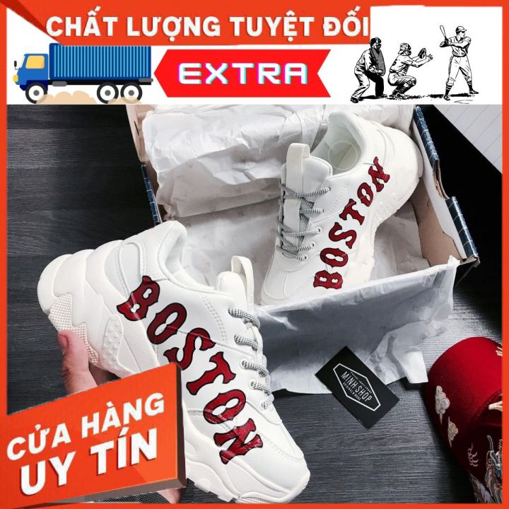 [Freeship hoặc quà 29k] Giày thể thao mlb boston Bo.Store,tăng chiều cao,giày nhẹ êm chân thoáng khí,phù hợp cho cả nam,nữ
