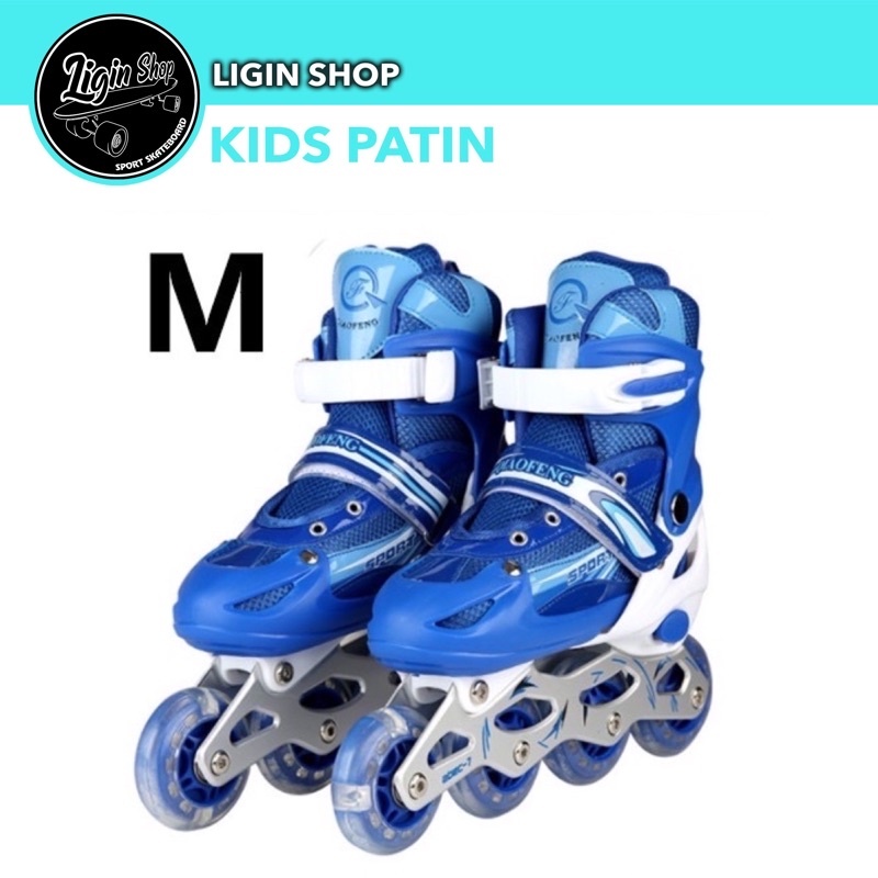 Mua Giày trượt patin cho bé, giày patin trẻ em, cao cấp 8 bánh sáng (k bảo hộ)