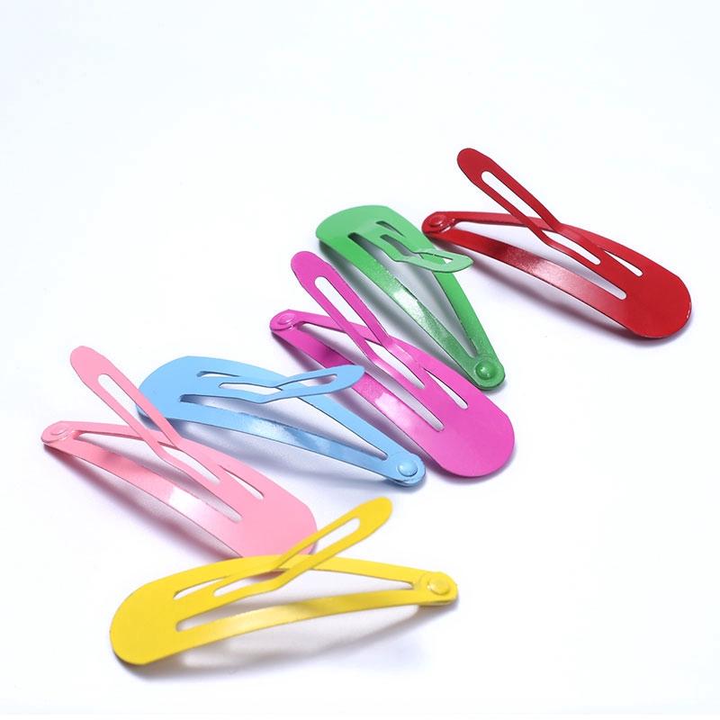 Combo 5 kẹp tóc mẫu hàn quốc nhiều màu dễ thương (4,5 x1,2cm)