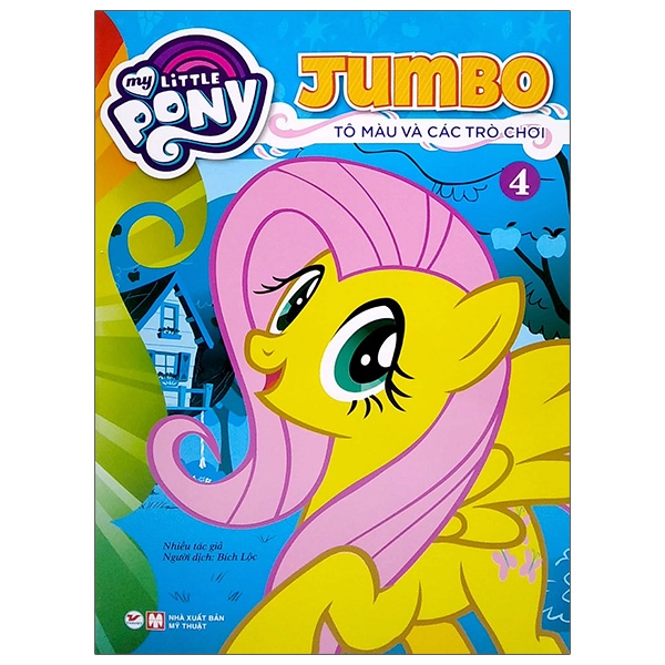 Fahasa - my little pony - jumbo tô màu và các trò chơi 4