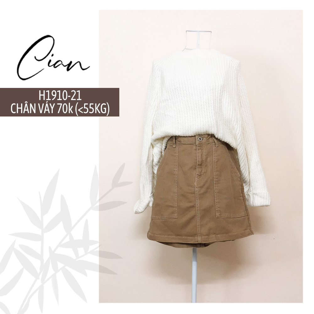 CHÂN VÁY DENIM ZARA 2HAND