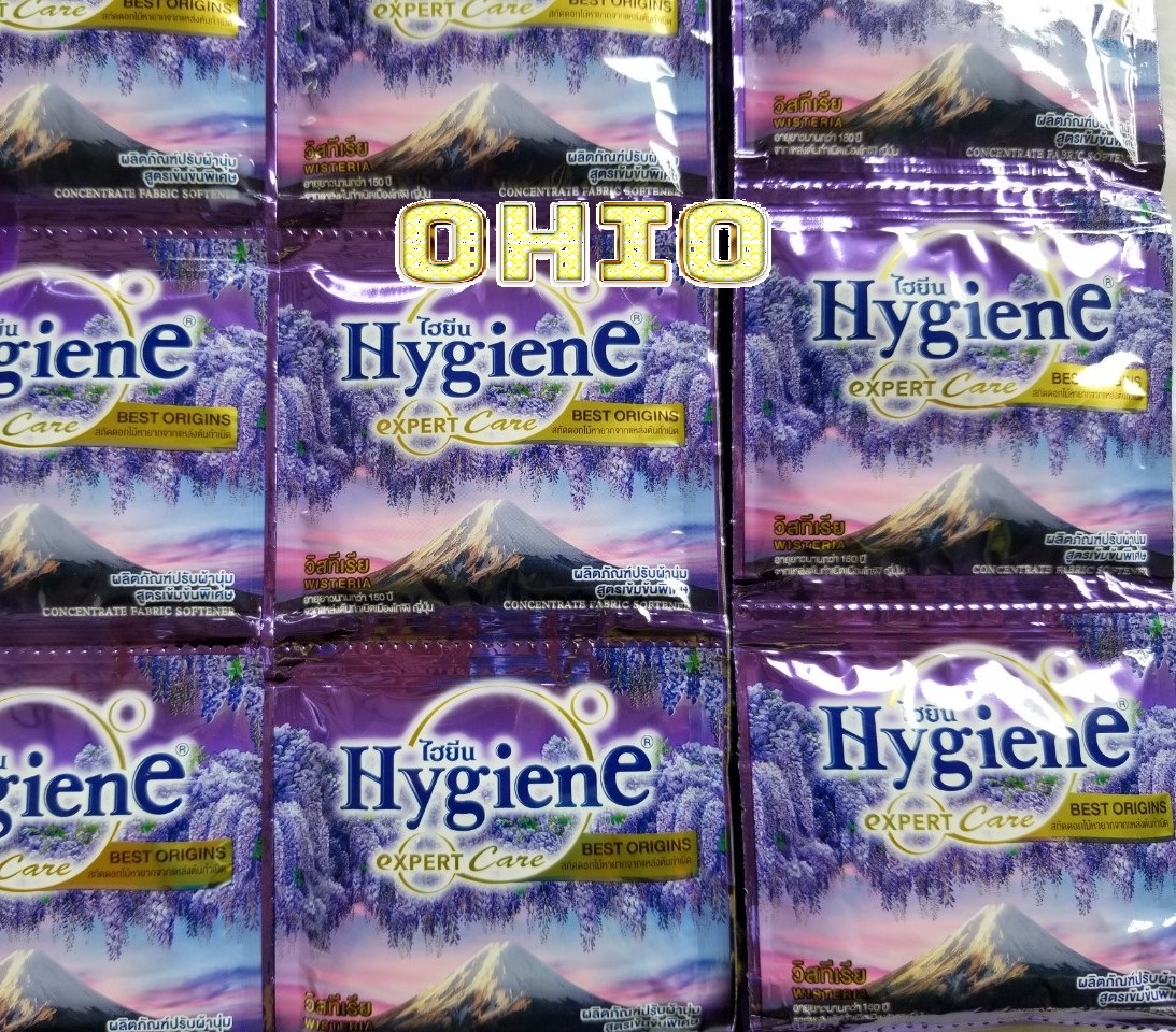 Combo 5 dây (60 gói) nước xả Hygiene 20ml Thái Lan