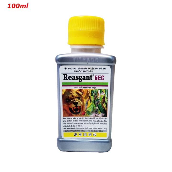 Thuốc trừ sâu đục thân, nhện đỏ Reasgant 5EC 100ml