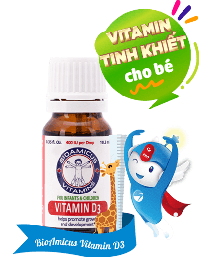 Vitamin D3 BioAmicus 400IU/giọt 10ml