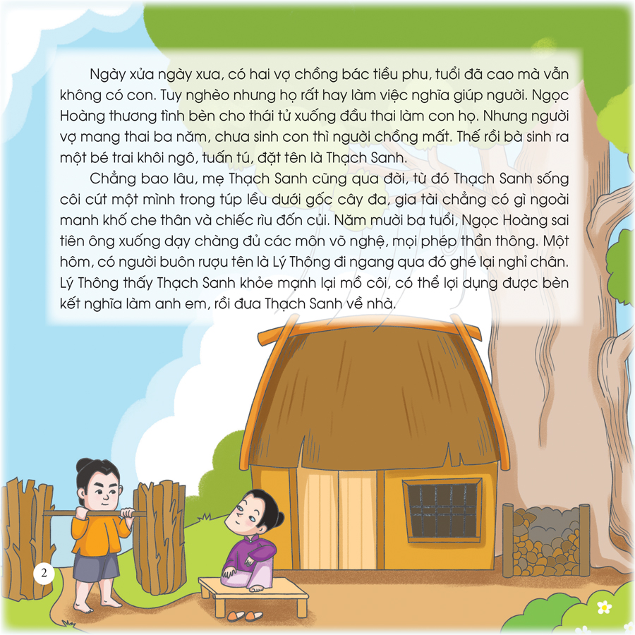 Sách Fahasa - Cổ Tích Muôn Màu - Thạch Sanh