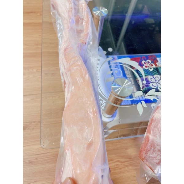 Ba rọi heo dây 1kg hút chân (giao tphcm)