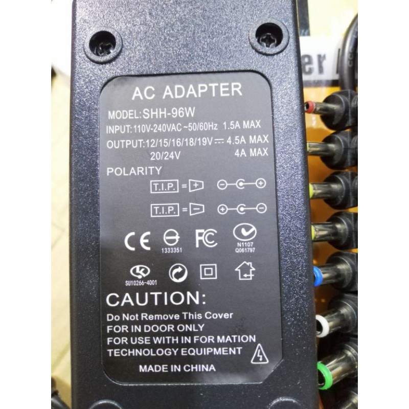 Nguồn Adapter đa năng 12v.15v.16v.18v.19v