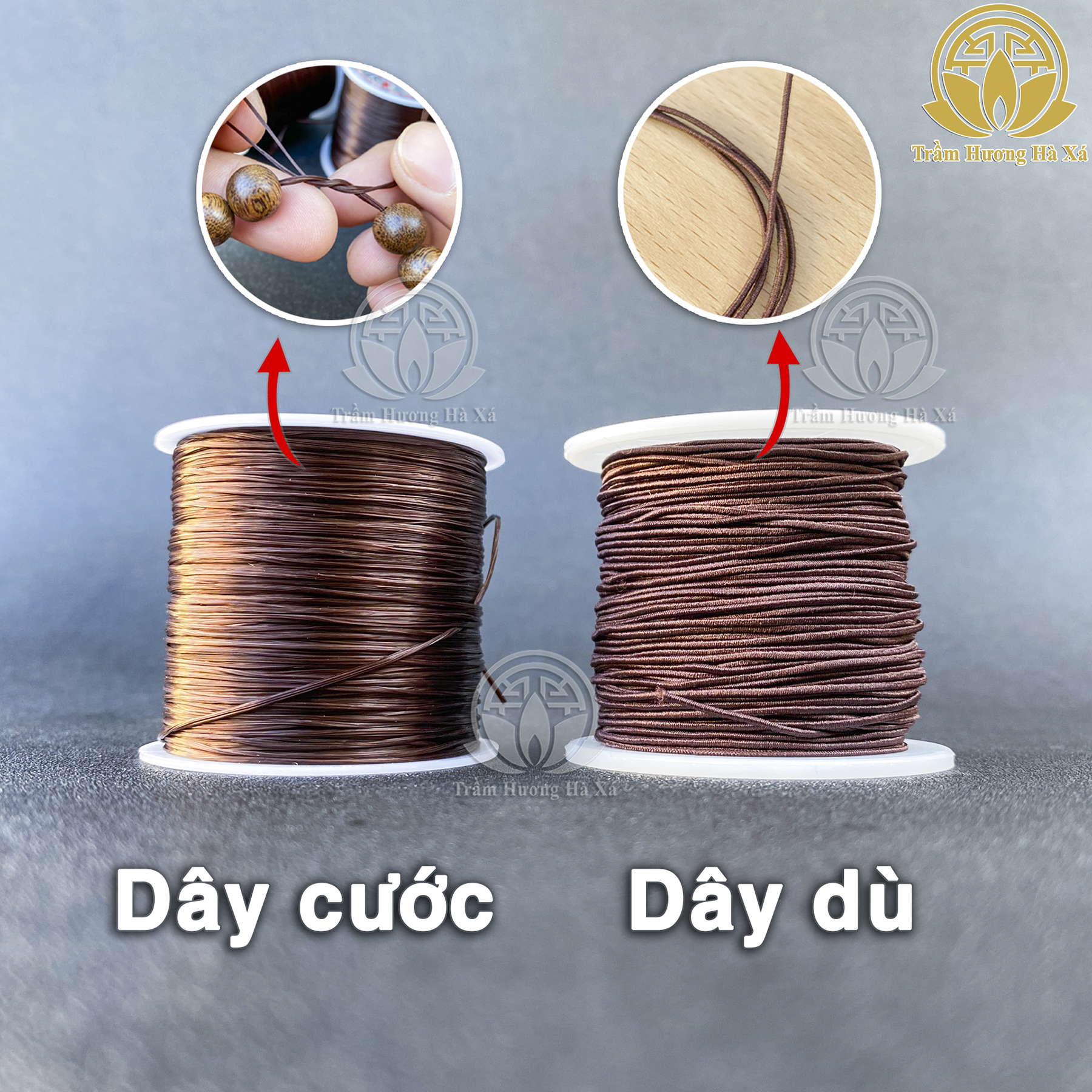 Cuộn dây co giãn xỏ vòng tay, đính cườm, xâu vòng cổ, xâu chuỗi, đàn hồi tốt, siêu bền