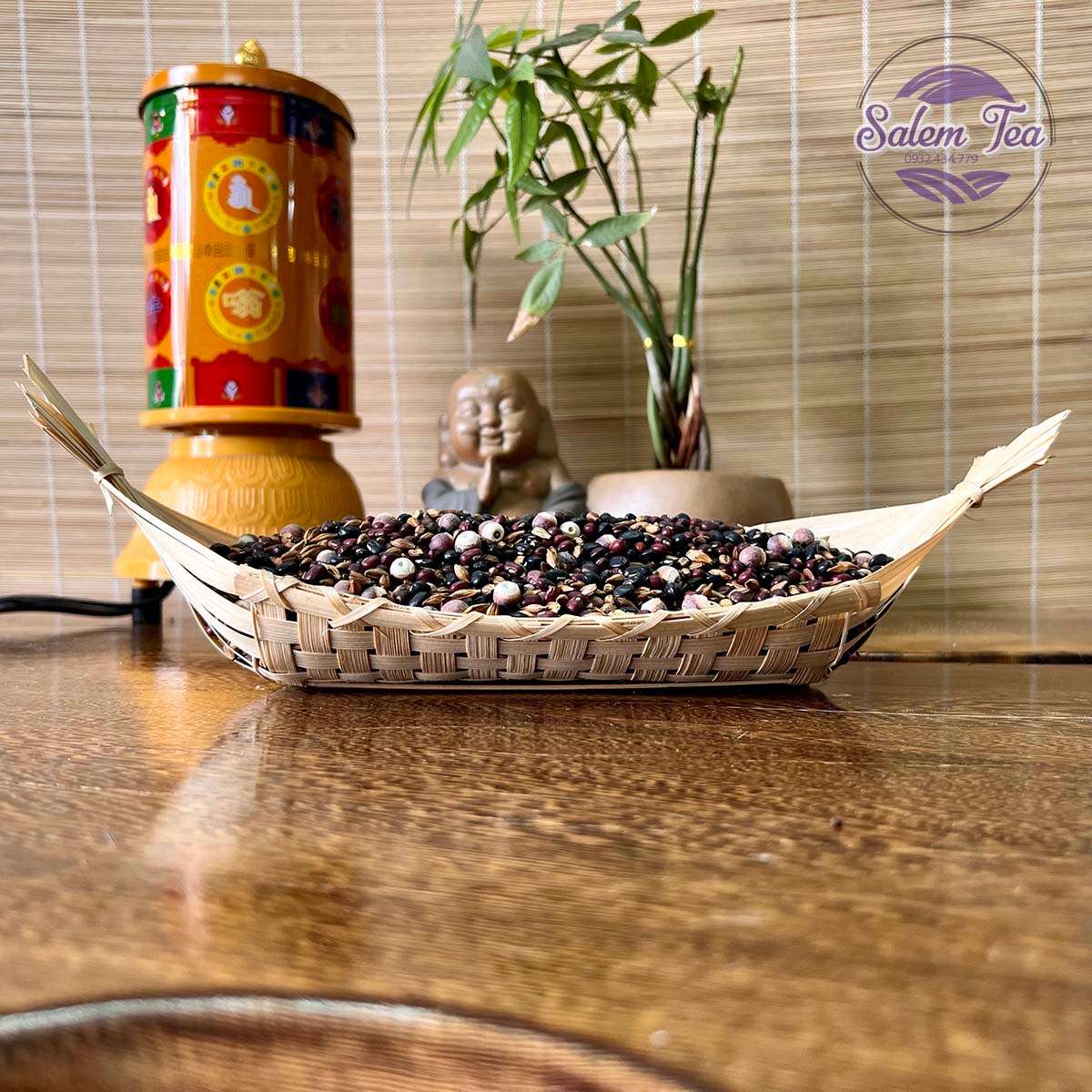 Trà Khiếm Thực Lúa Mạch Đậu Đỏ Đậu Đen