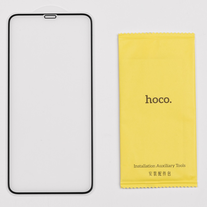 Kính cường lực full màn hình Hoco G5 dành cho các dòng iPhone từ 6 đến 15 Pro Max (Đen) - Nhất Tín Computer