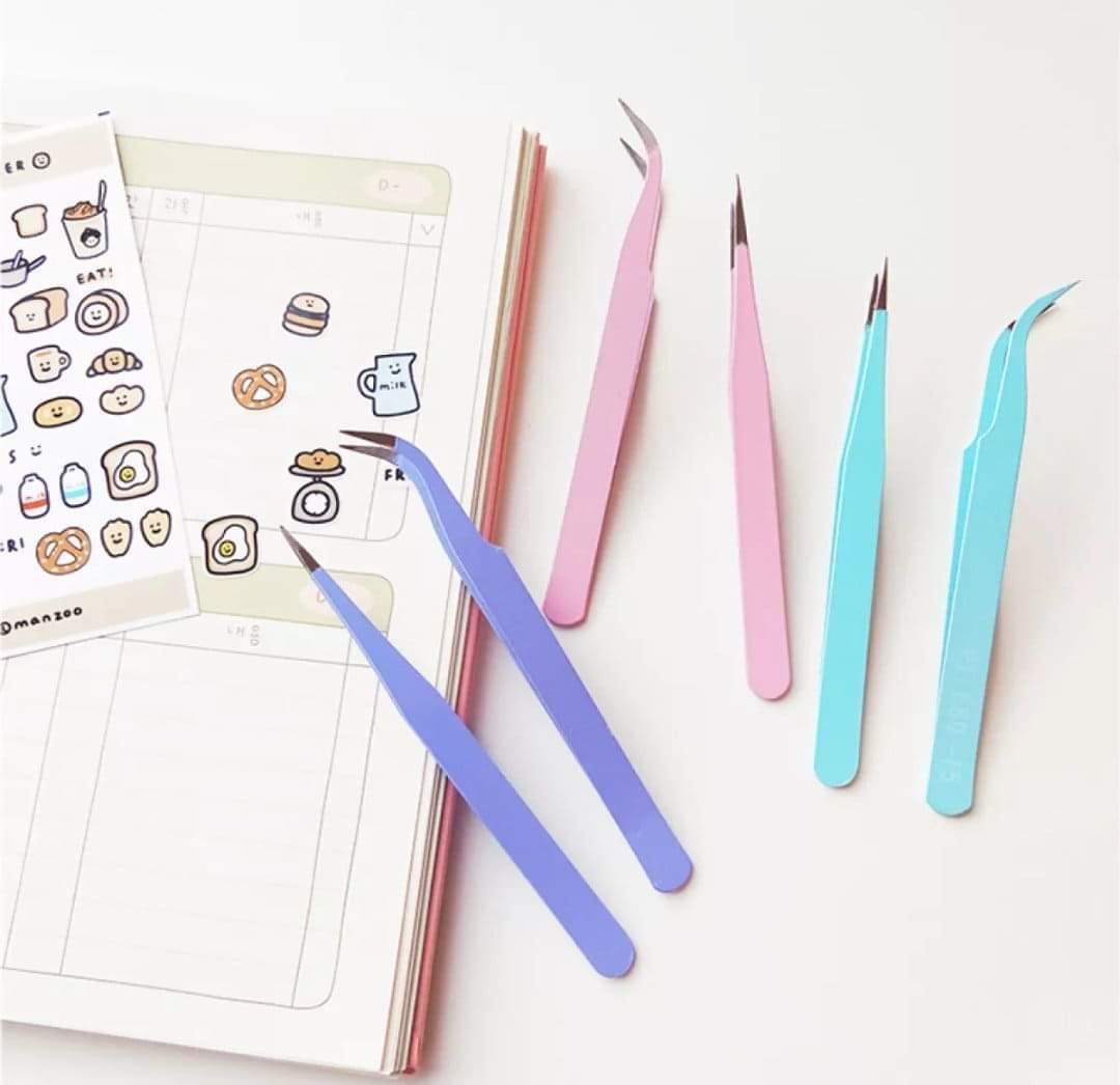 Nhíp Gắp Sticker màu macaron