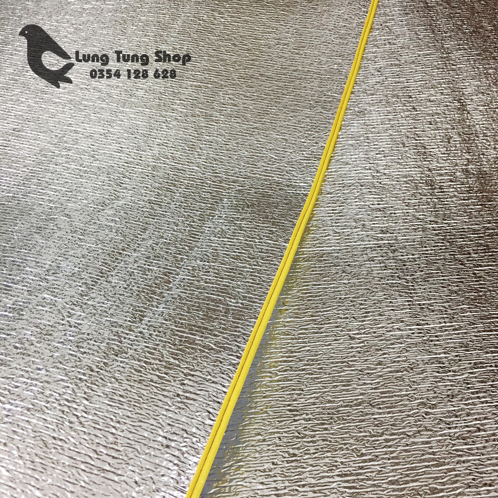 [ Dày 3.5ly - Viền vàng ] Chiếu ngủ trưa văn phòng cá nhân viền vàng