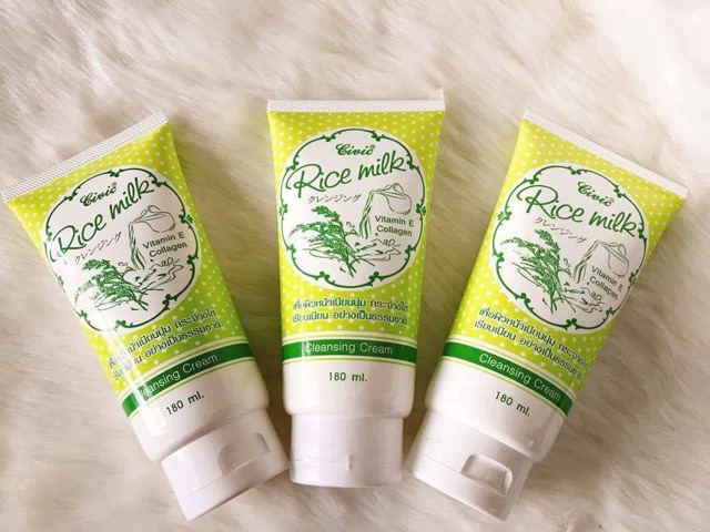 Sữa Rửa Mặt Cám Gạo Thái Lan 180ml ( Chuẩn loại 1)