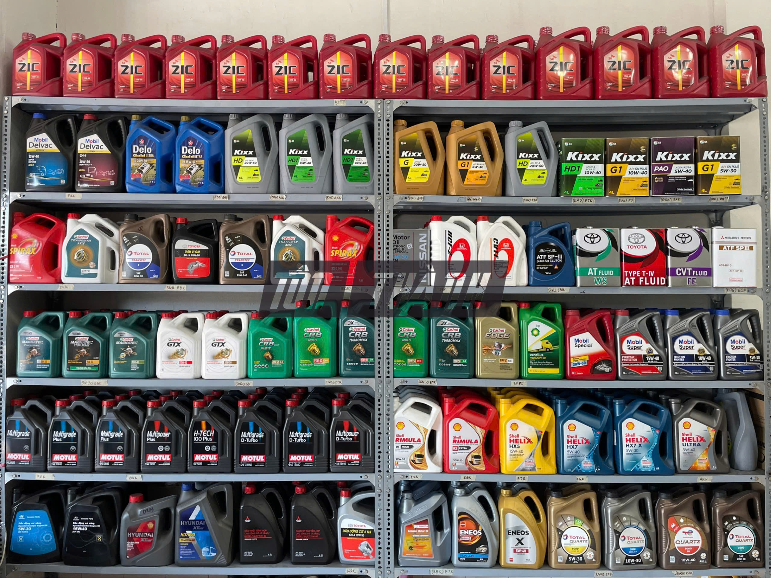 [Genuine Products] Castrol Crb Multi 20W50 Api Ci-4 Engine Oil (18 Liters)