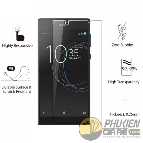 Kính Cường Lực Cho Sony L1 (Trong suốt)