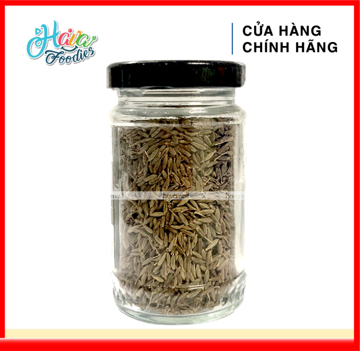 [HÀNG CÔNG TY NHẬP KHẨU] Thì Là Khô Lọ Thuỷ Tinh 40gr - Dried Cumin Whole