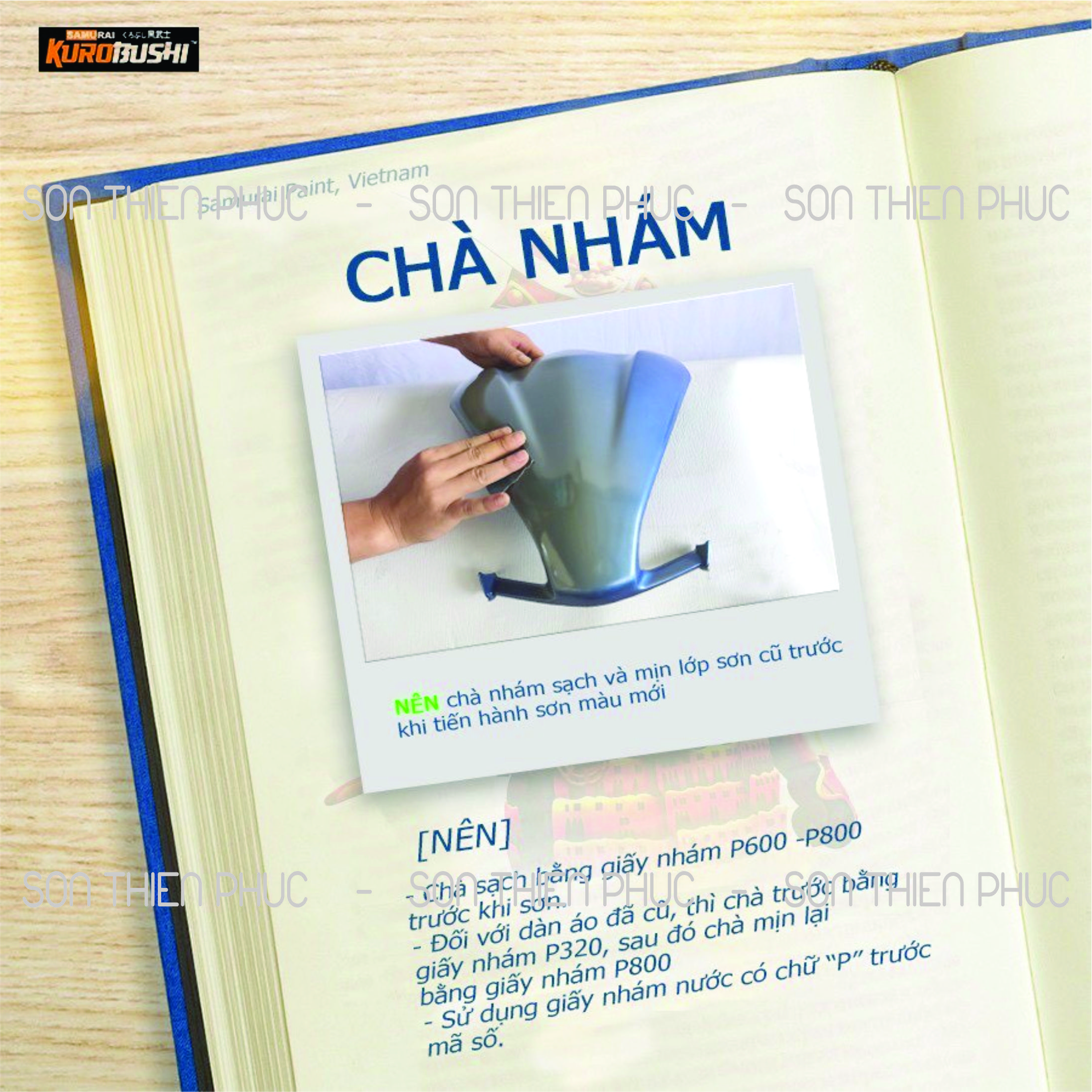 Sơn xịt Samurai [Chính Hãng ] màu Xanh Da Trời - 312. (400ml)
