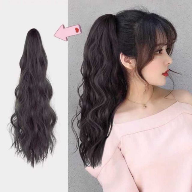 Tóc giả ngoặm ❤freeship🥰 tóc ngoặm xù sóng, n42