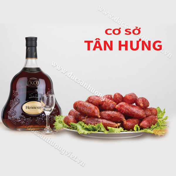 Lạp Xưởng Mai Quế Lộ Tân Hưng Túi 500g