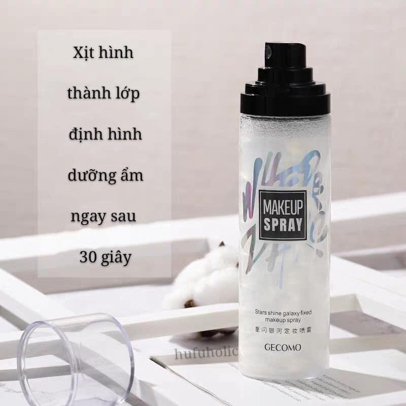 Xịt Khoáng Trang Điểm Makeup Spray, Dưỡng Da, Lâu Trôi, Giữ Ẩm