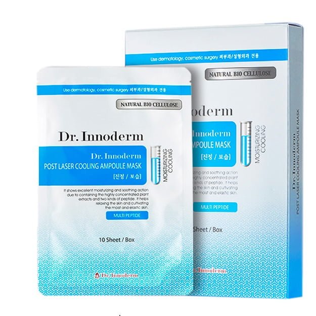 [HCM]NẠ PHỤC HỒI DA - Mặt nạ Dr Innoderm Post Laser Cooling Ampoule Mask