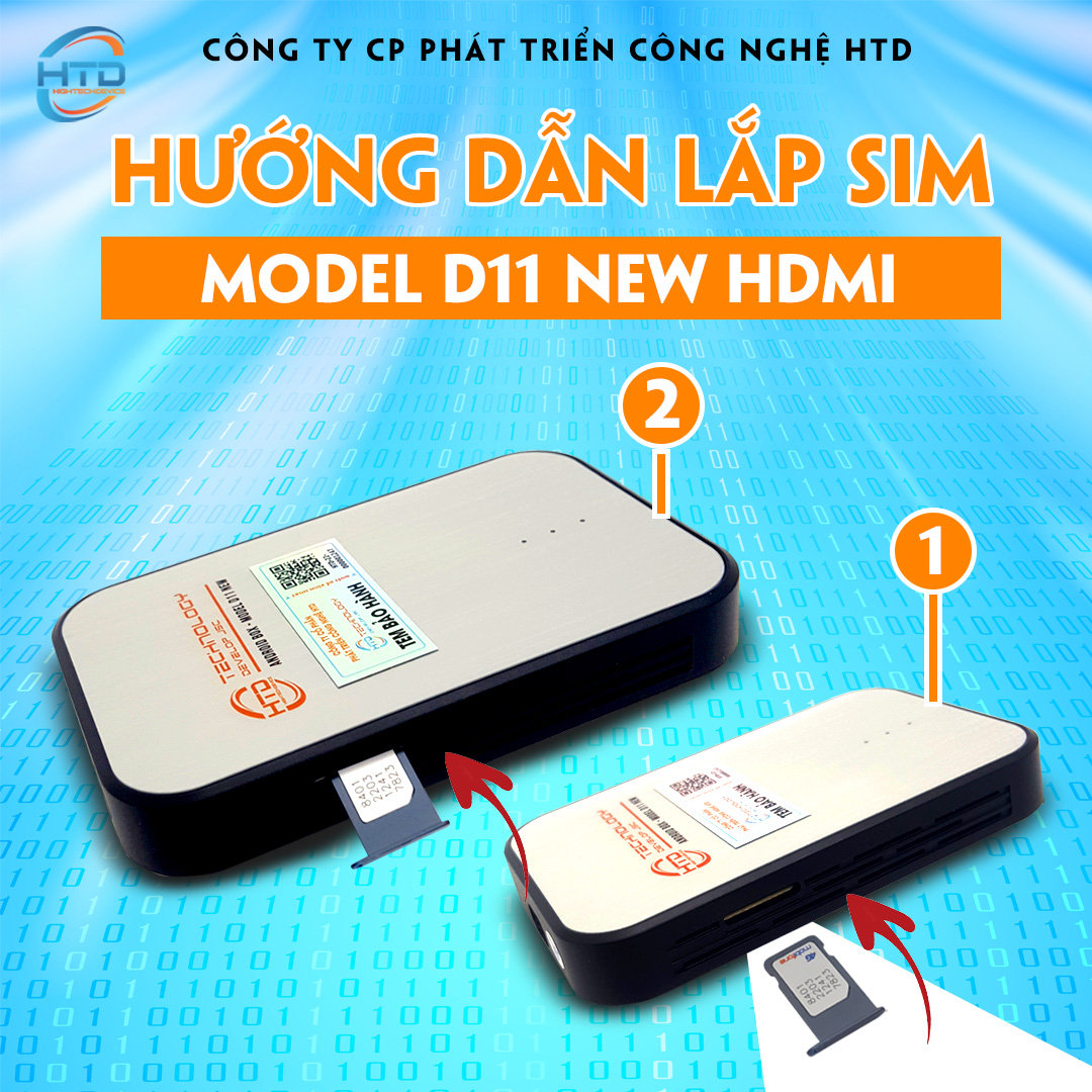 HTD Android box ô tô D11 New - Android 10 - HDMI