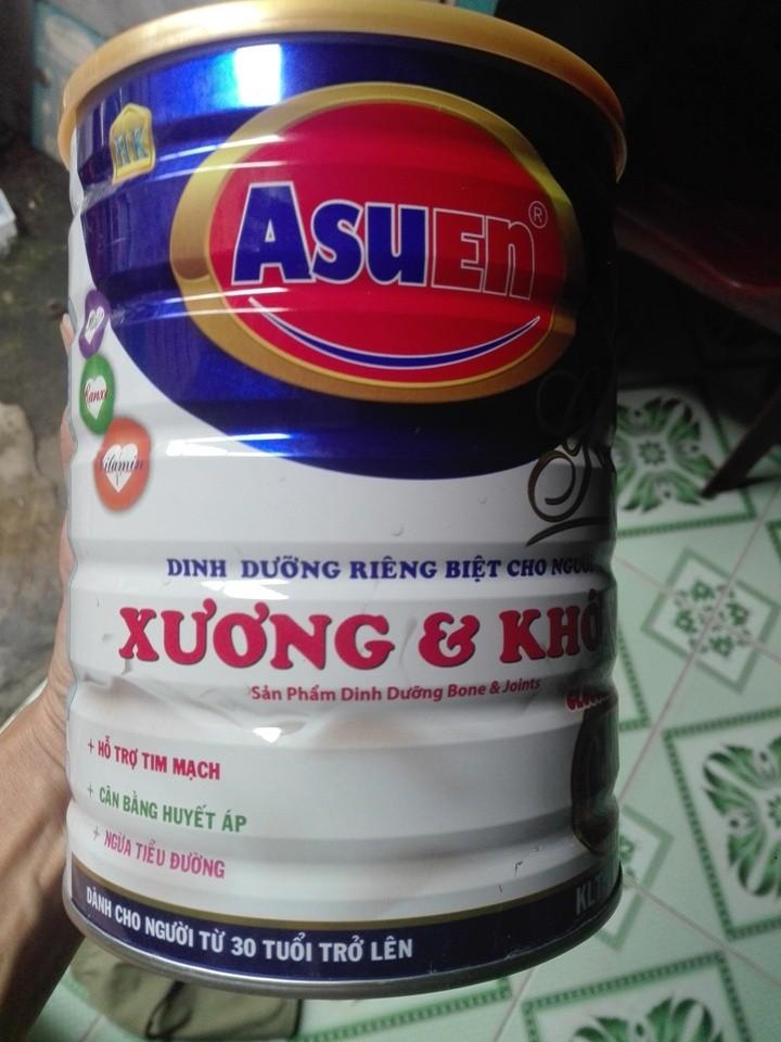 Sữa bột Asuen hỗ trợ xương khớp người lớn tuổi