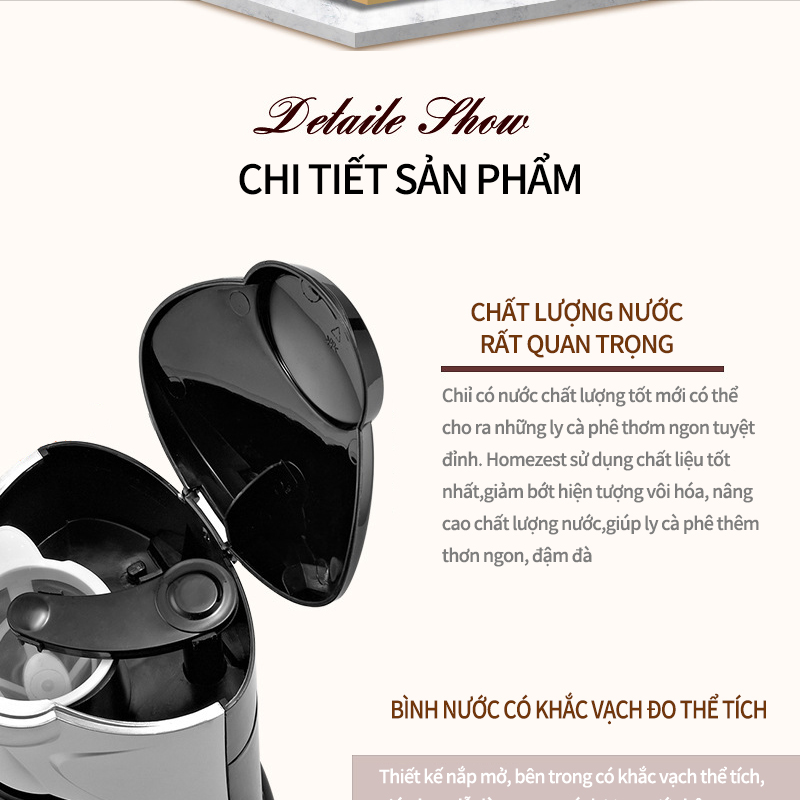 [Bảo Hành Hãng 1 Năm] Máy pha cà phê TS621 (Chuẩn vị cà phê, Sánh, Ngon)