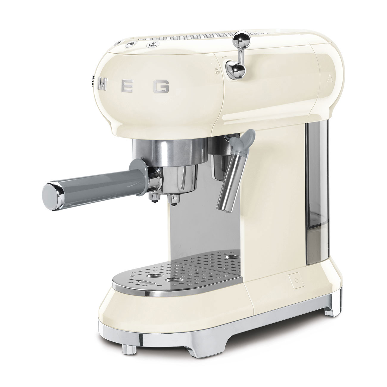 [NK ĐỨC] - Máy Pha Cà Phê Espresso Smeg ECF01CREU Cream, Thermoblock, 15 Bar